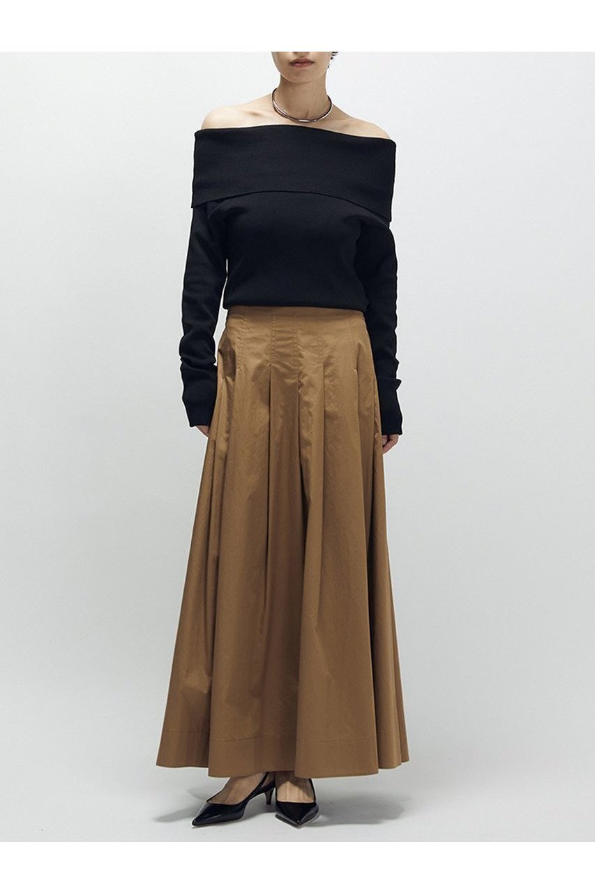 【プルミエ アロンディスモン/1er Arrondissement】のオフショルダープルオーバー 人気、トレンドファッション・服の通販 founy(ファニー) 　ファッション　Fashion　レディースファッション　Fashion for Women　トップス・カットソー　Cut & Sew Tops　ニット　Knit Tops & Sweaters　カジュアルプルオーバー・ニットトップス　Pullovers & Knit Tops / Casual Pullovers　フェミニン　Feminine, Girly　新作・新入荷　New Arrivals / New In　other-2|ID: prp329100004680137 ipo3291000000033806078