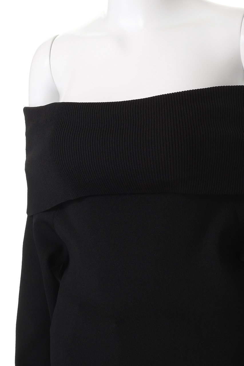 【プルミエ アロンディスモン/1er Arrondissement】のオフショルダープルオーバー 人気、トレンドファッション・服の通販 founy(ファニー) 　ファッション　Fashion　レディースファッション　Fashion for Women　トップス・カットソー　Cut & Sew Tops　ニット　Knit Tops & Sweaters　カジュアルプルオーバー・ニットトップス　Pullovers & Knit Tops / Casual Pullovers　フェミニン　Feminine, Girly　other-5|ID: prp329100004680137 ipo3291000000035616437