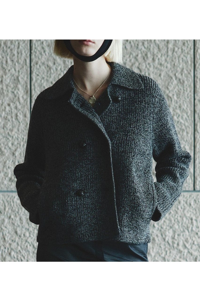 【アルアバイル/allureville】の片畦ニットジャケット 人気、トレンドファッション・服の通販 founy(ファニー) 　ファッション　Fashion　レディースファッション　Fashion for Women　アウター　Coat / Outerwear Collection　レディースジャケット・軽アウター　Jackets　カーディガン　Cardigan, Knitwear　コンパクト　Compact, Small Size　シンプル　Simple, Minimal　ジャケット　Jacket, Outerwear　バランス　Balance, Style Balance　フォルム　Silhouette, Form　新作・新入荷　New Arrivals / New In　畦　Ribbed Knit　other-3|ID: prp329100004680139 ipo3291000000033806098
