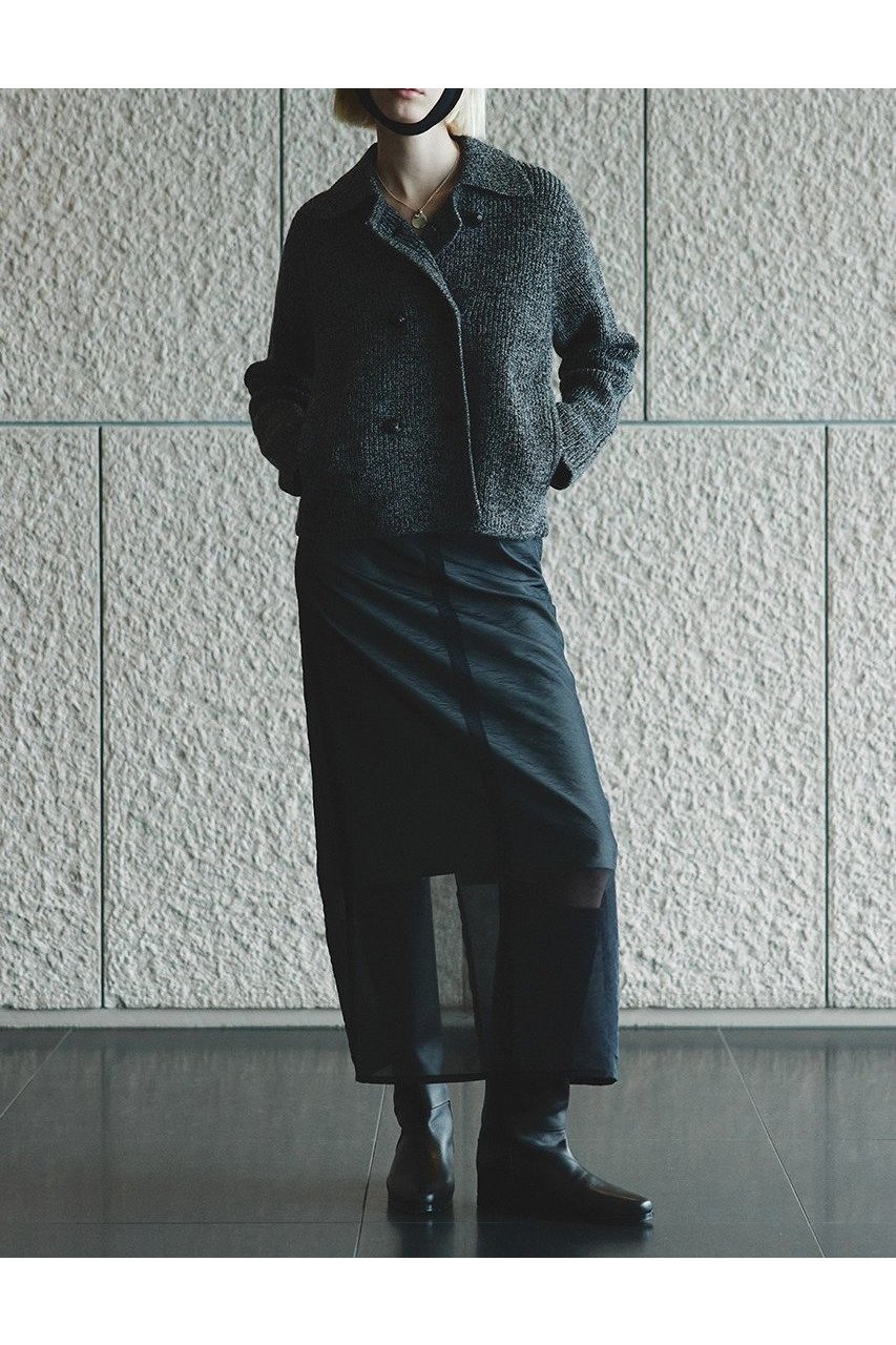 【アルアバイル/allureville】の片畦ニットジャケット 人気、トレンドファッション・服の通販 founy(ファニー) 　ファッション　Fashion　レディースファッション　Fashion for Women　アウター　Coat / Outerwear Collection　レディースジャケット・軽アウター　Jackets　カーディガン　Cardigan, Knitwear　コンパクト　Compact, Small Size　シンプル　Simple, Minimal　ジャケット　Jacket, Outerwear　バランス　Balance, Style Balance　フォルム　Silhouette, Form　新作・新入荷　New Arrivals / New In　畦　Ribbed Knit　other-4|ID: prp329100004680139 ipo3291000000033806099