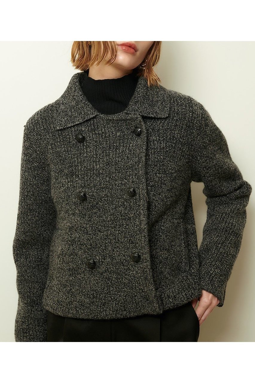 【アルアバイル/allureville】の片畦ニットジャケット 人気、トレンドファッション・服の通販 founy(ファニー) 　ファッション　Fashion　レディースファッション　Fashion for Women　アウター　Coat / Outerwear Collection　レディースジャケット・軽アウター　Jackets　カーディガン　Cardigan, Knitwear　コンパクト　Compact, Small Size　シンプル　Simple, Minimal　ジャケット　Jacket, Outerwear　バランス　Balance, Style Balance　フォルム　Silhouette, Form　新作・新入荷　New Arrivals / New In　畦　Ribbed Knit　other-5|ID: prp329100004680139 ipo3291000000033806100