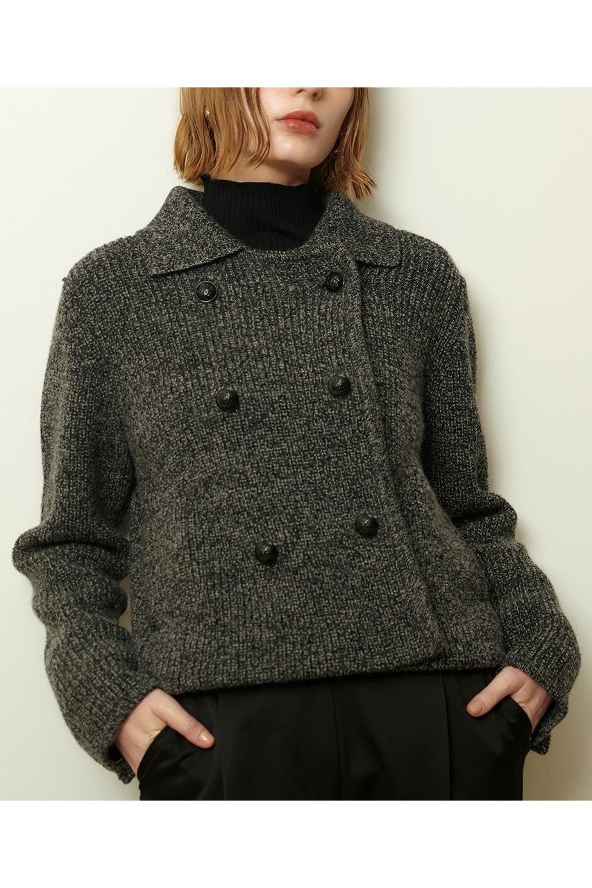 【アルアバイル/allureville】の片畦ニットジャケット 人気、トレンドファッション・服の通販 founy(ファニー) 　ファッション　Fashion　レディースファッション　Fashion for Women　アウター　Coat / Outerwear Collection　レディースジャケット・軽アウター　Jackets　カーディガン　Cardigan, Knitwear　コンパクト　Compact, Small Size　シンプル　Simple, Minimal　ジャケット　Jacket, Outerwear　バランス　Balance, Style Balance　フォルム　Silhouette, Form　新作・新入荷　New Arrivals / New In　畦　Ribbed Knit　other-8|ID: prp329100004680139 ipo3291000000033806103