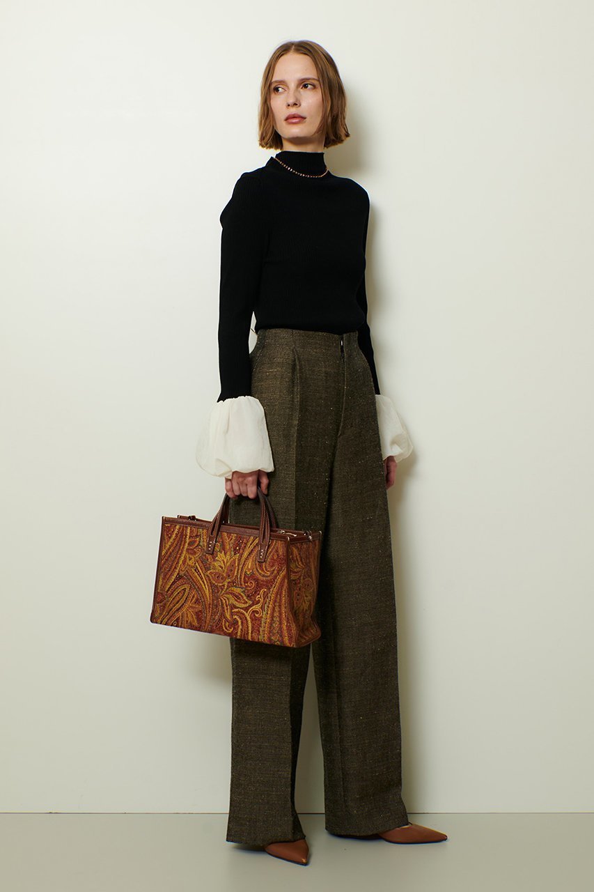 【アルアバイル/allureville】のリネンウールストレートパンツ 人気、トレンドファッション・服の通販 founy(ファニー) 　ファッション　Fashion　レディースファッション　Fashion for Women　パンツ　Pants & Trousers　イタリア　Italy　シンプル　Simple, Minimal　ジャケット　Jacket, Outerwear　ストレート　Straight, Straight Cut　セットアップ　Set-Up, Coordinated Outfit　フロント　Front, Front Design　ポケット　Pocket, Pocket Detail　リネン　Linen, Linen Fabric　other-6|ID: prp329100004680140 ipo3291000000034028178