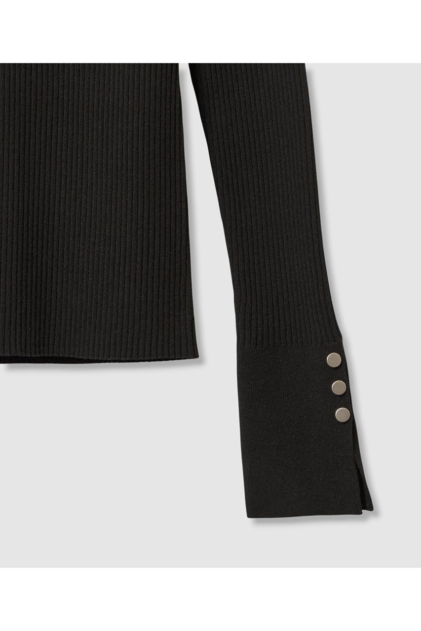 【アルアバイル/allureville】の袖釦Vネックプルオーバー 人気、トレンドファッション・服の通販 founy(ファニー) 　ファッション　Fashion　レディースファッション　Fashion for Women　トップス・カットソー　Cut & Sew Tops　ニット　Knit Tops & Sweaters　カジュアルプルオーバー・ニットトップス　Pullovers & Knit Tops / Casual Pullovers　Vネックトップス　V-Neck Tops / V-Cut Neckline Shirts　カフス　Cuff Design　シンプル　Simple, Minimal　スリット　Slit, Slit Detail　ベーシック　Basic, Essential　ボトム　Bottoms, Lower Wear　リブニット　Rib Knit, Ribbed Knit　新作・新入荷　New Arrivals / New In　other-4|ID: prp329100004680143 ipo3291000000033806131