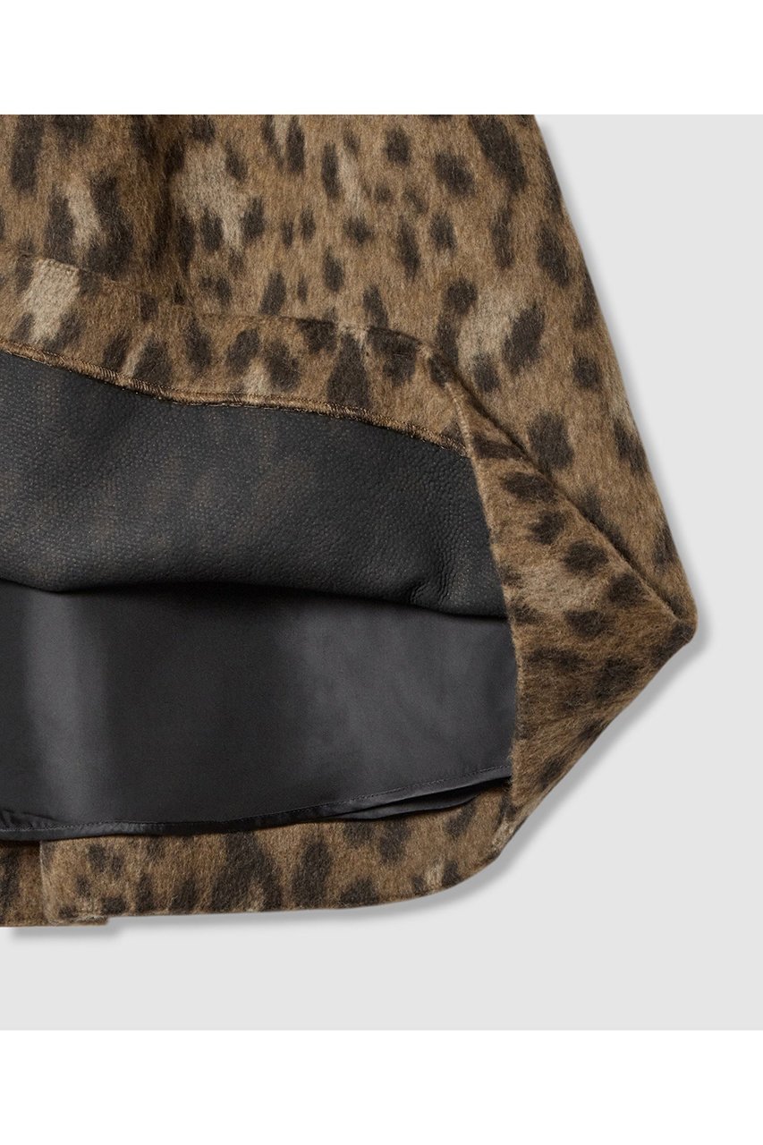 【アルアバイル/allureville】のMILIORレオパードスカート 人気、トレンドファッション・服の通販 founy(ファニー) 　ファッション　Fashion　レディースファッション　Fashion for Women　スカート　Skirts　イタリア　Italy　グログラン　Grosgrain, Grosgrain Ribbon　デニム　Denim, Jeans Material　トレンド　Trend, Trending Now　フォルム　Silhouette, Form　レオパード　Leopard, Animal Print　今季　This Season, Current Season　other-4|ID: prp329100004680145 ipo3291000000035759739