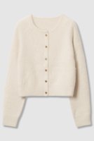 【アルアバイル/allureville】のカシミヤブレンドファー加工カーディガン 人気、トレンドファッション・服の通販 founy(ファニー) ファッション Fashion レディースファッション Fashion for Women トップス・カットソー Cut & Sew Tops ニット Knit Tops & Sweaters カーディガン・羽織り Layered Style Cardigans カーディガン Cardigan, Knitwear コンパクト Compact, Small Size フォックス Fox, Fox Fur プリーツ Pleats, Pleated ボトム Bottoms, Lower Wear 冬 Winter / This Winter 新作・新入荷 New Arrivals / New In |ID:prp329100004680148