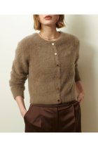 【アルアバイル/allureville】のカシミヤブレンドファー加工カーディガン モカ|ID:prp329100004680148