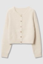 【アルアバイル/allureville】のカシミヤブレンドファー加工カーディガン オフホワイト|ID:prp329100004680148