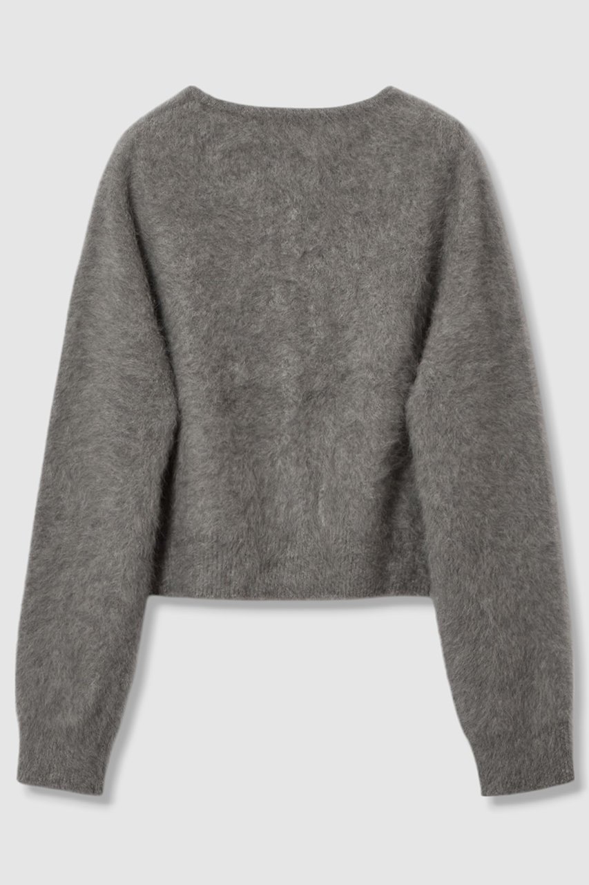 【アルアバイル/allureville】のカシミヤブレンドファー加工カーディガン 人気、トレンドファッション・服の通販 founy(ファニー) 　ファッション　Fashion　レディースファッション　Fashion for Women　トップス・カットソー　Cut & Sew Tops　ニット　Knit Tops & Sweaters　カーディガン・羽織り　Layered Style Cardigans　カーディガン　Cardigan, Knitwear　コンパクト　Compact, Small Size　フォックス　Fox, Fox Fur　プリーツ　Pleats, Pleated　ボトム　Bottoms, Lower Wear　冬　Winter / This Winter　other-2|ID: prp329100004680148 ipo3291000000035759753