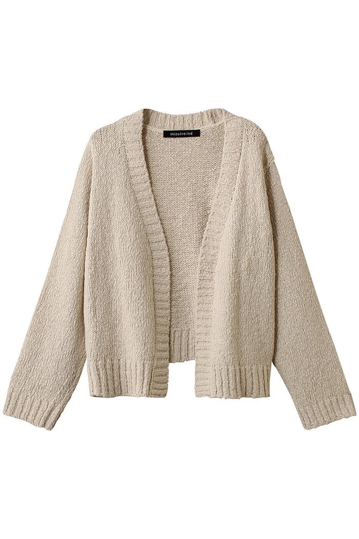 【ミズイロ インド/mizuiro ind】のリリーヤーンVネックカーディガン インテリア・キッズ・メンズ・レディースファッション・服の通販 founy(ファニー) https://founy.com/ ファッション Fashion レディースファッション Fashion for Women トップス・カットソー Cut & Sew Tops ニット Knit Tops & Sweaters カーディガン・羽織り Layered Style Cardigans Vネックトップス V-Neck Tops / V-Cut Neckline Shirts カーディガン Cardigan, Knitwear シンプル Simple, Minimal ネップ Nepp, Slub Yarn |ID: prp329100004680153 ipo3291000000033806207