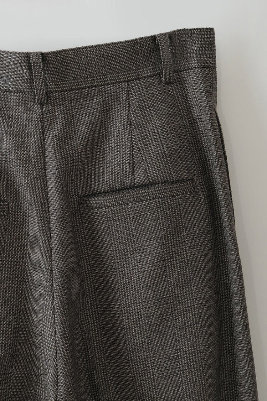 【ハー/HER.】の【9/11 12:00販売開始】サキソニータックパンツ 人気、トレンドファッション・服の通販 founy(ファニー) 　ファッション　Fashion　レディースファッション　Fashion for Women　パンツ　Pants & Trousers　おすすめ　Recommended / Our Picks　ジャケット　Jacket, Outerwear　ストレート　Straight, Straight Cut　チェック　Check, Plaid, Tartan　ワイド　Wide, Wide Fit　新作・新入荷　New Arrivals / New In　秋　Autumn　other-7|ID: prp329100004683200 ipo3291000000033821244