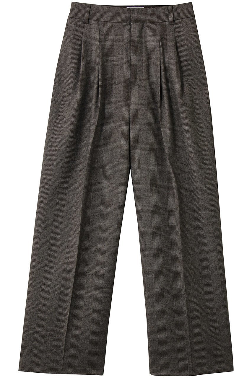 【ハー/HER.】のサキソニータックパンツ インテリア・キッズ・メンズ・レディースファッション・服の通販 founy(ファニー) ファッション Fashion レディースファッション Fashion for Women パンツ Pants & Trousers おすすめ Recommended / Our Picks ジャケット Jacket, Outerwear ストレート Straight, Straight Cut チェック Check, Plaid, Tartan ワイド Wide, Wide Fit 秋 Autumn グレンチェック|ID: prp329100004683200 ipo3291000000035664905