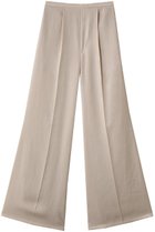 【ハー/HER.】のヴィンテージサテンタックパンツ 人気、トレンドファッション・服の通販 founy(ファニー) ファッション Fashion レディースファッション Fashion for Women パンツ Pants & Trousers エレガント 上品 Elegant サテン Satin, Glossy Fabric ドレープ Drape, Draping Fabric フレア Flare, Flared ベルベット Velvet, Velvety A/W・秋冬 Autumn/Winter thumbnail ベージュ|ID: prp329100004683201 ipo3291000000035753939