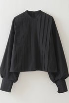 【ハー/HER.】の【9/11 12:00販売開始】コットンタックブラウス 人気、トレンドファッション・服の通販 founy(ファニー) ファッション Fashion レディースファッション Fashion for Women トップス・カットソー Cut & Sew Tops シャツ・ブラウス・オフィスカジュアル Elegant Blouses & Button-Ups スタンド Stand Collar, Upright Stand スリーブ Sleeve, Long Sleeve / Short Sleeve トレンド Trend, Trending Now ボトム Bottoms, Lower Wear ロング Long, Long-Length 新作・新入荷 New Arrivals / New In thumbnail ブラック|ID: prp329100004683202 ipo3291000000033821258