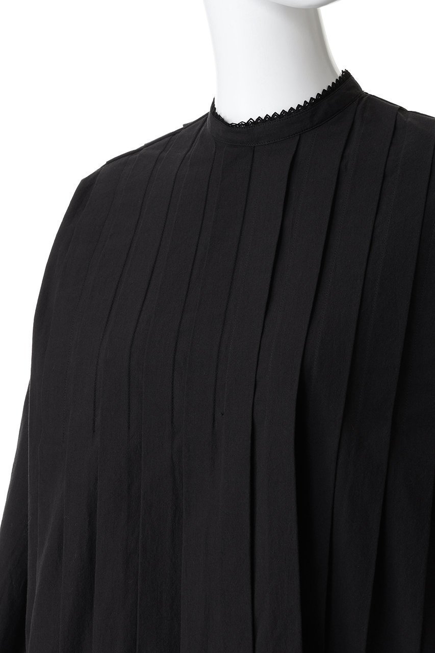 【ハー/HER.】のコットンタックブラウス 人気、トレンドファッション・服の通販 founy(ファニー) 　ファッション　Fashion　レディースファッション　Fashion for Women　トップス・カットソー　Cut & Sew Tops　シャツ・ブラウス・オフィスカジュアル　Elegant Blouses & Button-Ups　スタンド　Stand Collar, Upright Stand　スリーブ　Sleeve, Long Sleeve / Short Sleeve　トレンド　Trend, Trending Now　ボトム　Bottoms, Lower Wear　ロング　Long, Long-Length　other-5|ID: prp329100004683202 ipo3291000000035753953