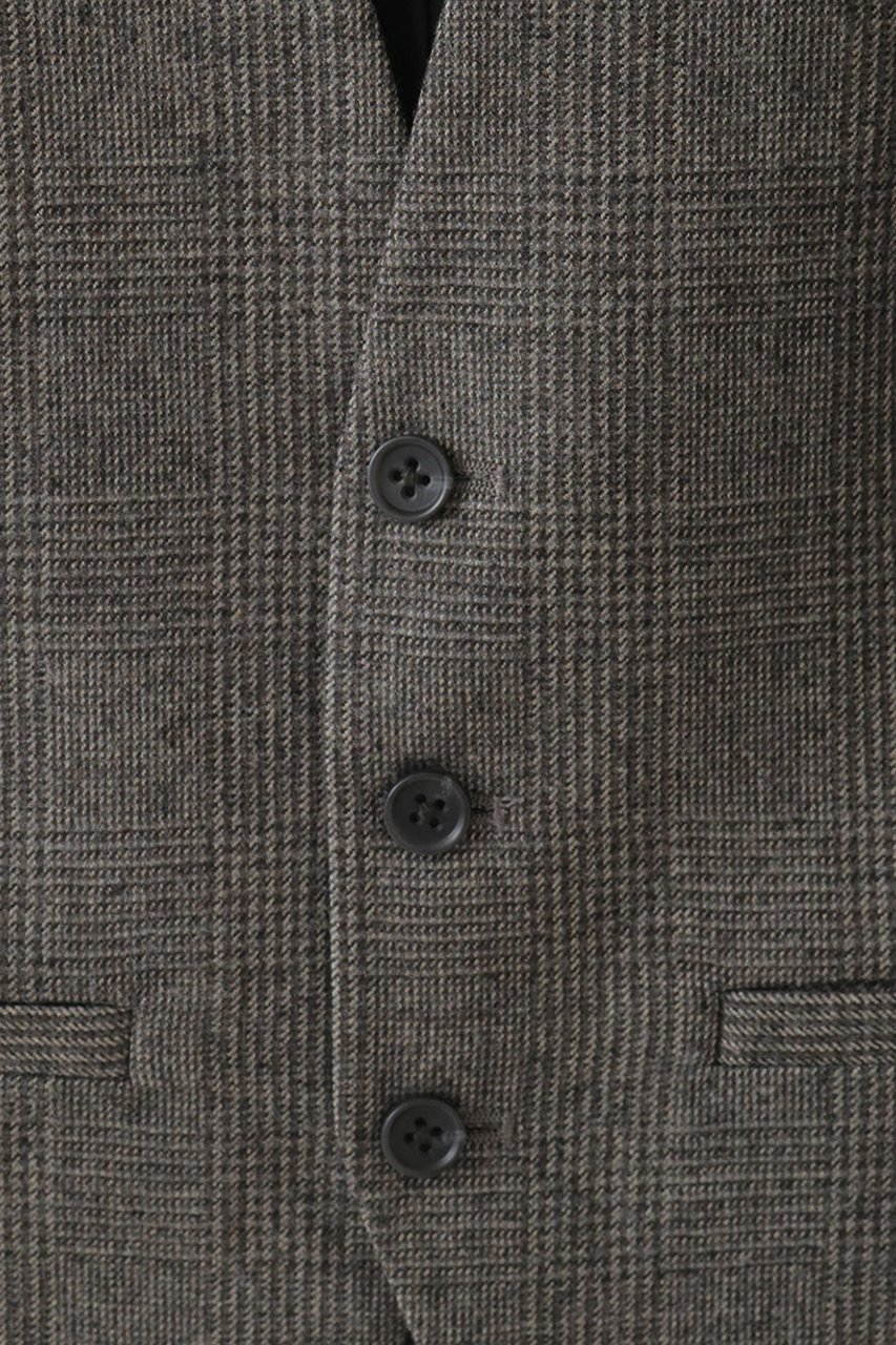 【ハー/HER.】の【9/11 12:00販売開始】サキソニーベスト 人気、トレンドファッション・服の通販 founy(ファニー) 　ファッション　Fashion　レディースファッション　Fashion for Women　アウター　Coat / Outerwear Collection　レディースジャケット・軽アウター　Jackets　おすすめ　Recommended / Our Picks　コンパクト　Compact, Small Size　ジャケット　Jacket, Outerwear　チェック　Check, Plaid, Tartan　バランス　Balance, Style Balance　ベスト　Vest, Waistcoat　ボトム　Bottoms, Lower Wear　新作・新入荷　New Arrivals / New In　秋　Autumn　other-3|ID: prp329100004683203 ipo3291000000033821270