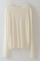 【ハー/HER.】の【9/11 12:00販売開始】フロッキーチュールトップス 人気、トレンドファッション・服の通販 founy(ファニー) ファッション Fashion レディースファッション Fashion for Women トップス・カットソー Cut & Sew Tops シャツ・ブラウス・オフィスカジュアル Elegant Blouses & Button-Ups ロングTシャツ・Tシャツ Longline T-Shirts & Tees カットソー・ベーシックTシャツ Cut-and-Sewn Tops / Stretch Tees & Basics カットソー Cut and Sewn Top スリーブ Sleeve, Long Sleeve / Short Sleeve チュール Tulip, Tulip Motif ベロア Velour, Soft Velvet ボトム Bottoms, Lower Wear ロング Long, Long-Length 新作・新入荷 New Arrivals / New In 秋 Autumn thumbnail オフホワイト|ID: prp329100004683205 ipo3291000000033821288