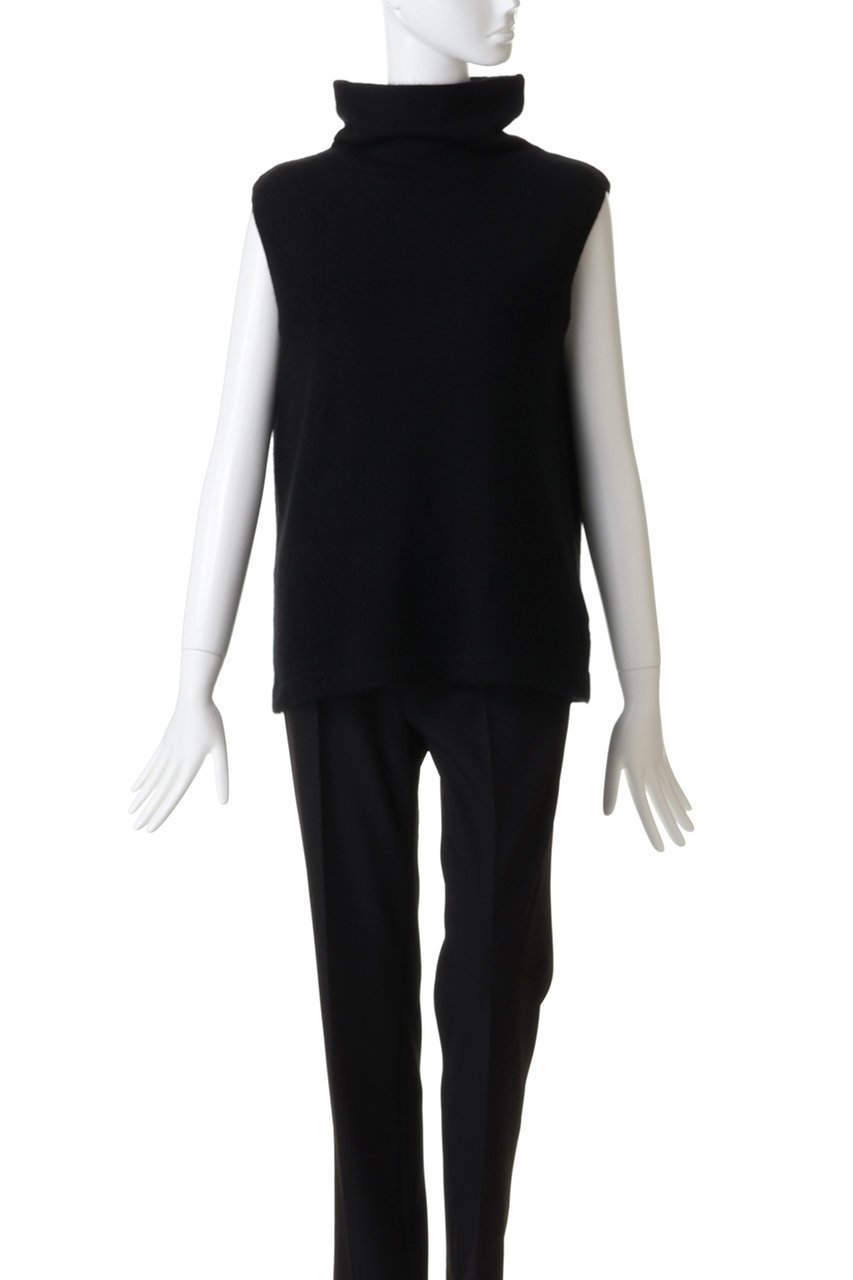 【ハー/HER.】のFOXブレンドハイネックプルオーバー 人気、トレンドファッション・服の通販 founy(ファニー) 　ファッション　Fashion　レディースファッション　Fashion for Women　トップス・カットソー　Cut & Sew Tops　ニット　Knit Tops & Sweaters　カジュアルプルオーバー・ニットトップス　Pullovers & Knit Tops / Casual Pullovers　ノースリーブ　Sleeveless, No-Sleeve　ハイネック　High Neck, Mock Neck　秋　Autumn　other-5|ID: prp329100004683207 ipo3291000000033878741