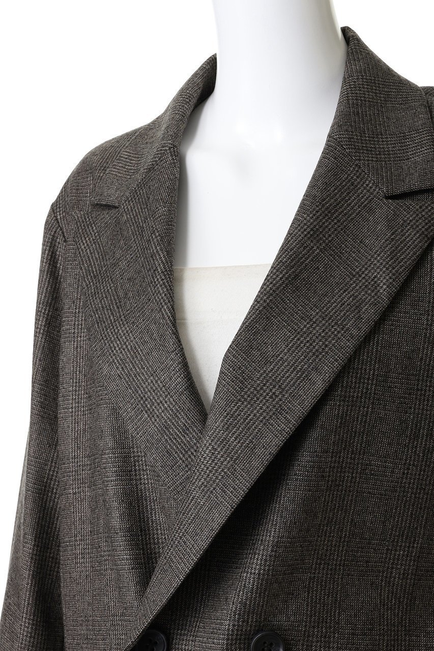 【ハー/HER.】のサキソニーダブルブレストジャケット 人気、トレンドファッション・服の通販 founy(ファニー) 　ファッション　Fashion　レディースファッション　Fashion for Women　アウター　Coat / Outerwear Collection　レディースジャケット・軽アウター　Jackets　おすすめ　Recommended / Our Picks　クラシカル　Classical, Vintage-Inspired　ジャケット　Jacket, Outerwear　ダブル　Double, Double-Breasted　チェック　Check, Plaid, Tartan　ベスト　Vest, Waistcoat　秋　Autumn　other-7|ID: prp329100004683208 ipo3291000000033878748