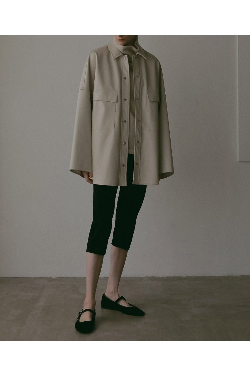【ハー/HER.】の【9/11 12:00販売開始】合皮ビッグCPOジャケット 人気、トレンドファッション・服の通販 founy(ファニー) 　ファッション　Fashion　レディースファッション　Fashion for Women　アウター　Coat / Outerwear Collection　レディースジャケット・軽アウター　Jackets　ジャケット　Jacket, Outerwear　ビッグ　Big, Oversized　新作・新入荷　New Arrivals / New In　秋　Autumn　羽織　Haori, Light Jacket　other-2|ID: prp329100004683209 ipo3291000000033821327