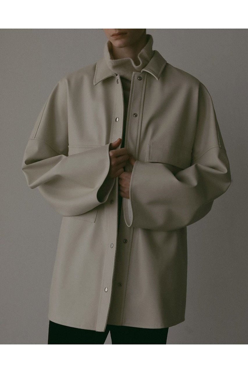 【ハー/HER.】の【9/11 12:00販売開始】合皮ビッグCPOジャケット 人気、トレンドファッション・服の通販 founy(ファニー) 　ファッション　Fashion　レディースファッション　Fashion for Women　アウター　Coat / Outerwear Collection　レディースジャケット・軽アウター　Jackets　ジャケット　Jacket, Outerwear　ビッグ　Big, Oversized　新作・新入荷　New Arrivals / New In　秋　Autumn　羽織　Haori, Light Jacket　other-3|ID: prp329100004683209 ipo3291000000033821328