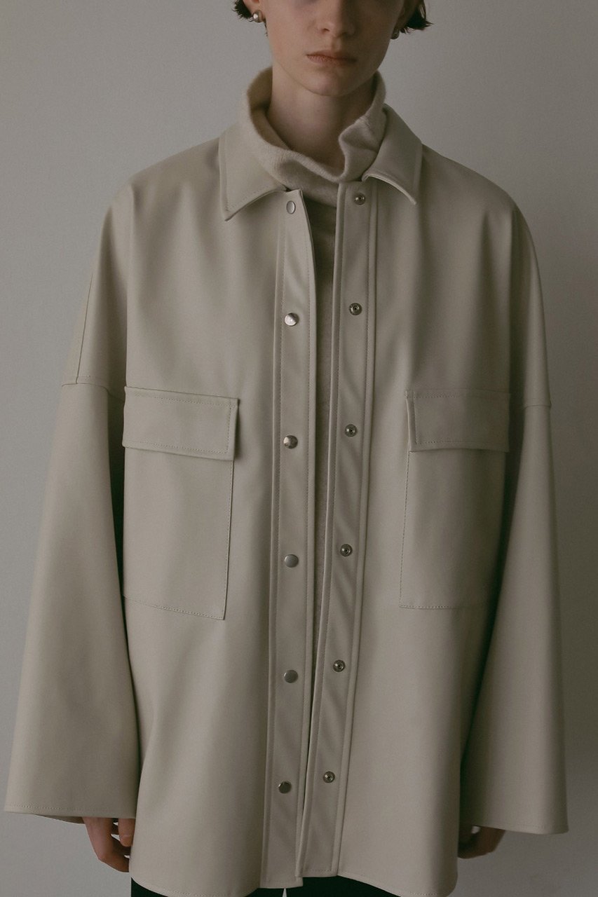 【ハー/HER.】の【9/11 12:00販売開始】合皮ビッグCPOジャケット 人気、トレンドファッション・服の通販 founy(ファニー) 　ファッション　Fashion　レディースファッション　Fashion for Women　アウター　Coat / Outerwear Collection　レディースジャケット・軽アウター　Jackets　ジャケット　Jacket, Outerwear　ビッグ　Big, Oversized　新作・新入荷　New Arrivals / New In　秋　Autumn　羽織　Haori, Light Jacket　other-6|ID: prp329100004683209 ipo3291000000033821331