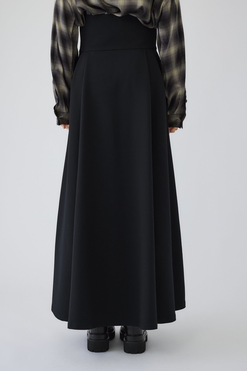 【リムアーク/RIM.ARK】のRuffle volume SK/スカート 人気、トレンドファッション・服の通販 founy(ファニー) 　ファッション　Fashion　レディースファッション　Fashion for Women　スカート　Skirts　ロングスカート　Long Skirts / Maxi & Midi Skirts　エレガント 上品　Elegant　ダブル　Double, Double-Breasted　ラグジュアリー　Luxury, Elegant　ラッフル　Ruffle, Frill　ロング　Long, Long-Length　定番　Standard, Basic Item　other-8|ID: prp329100004683213 ipo3291000000036908020