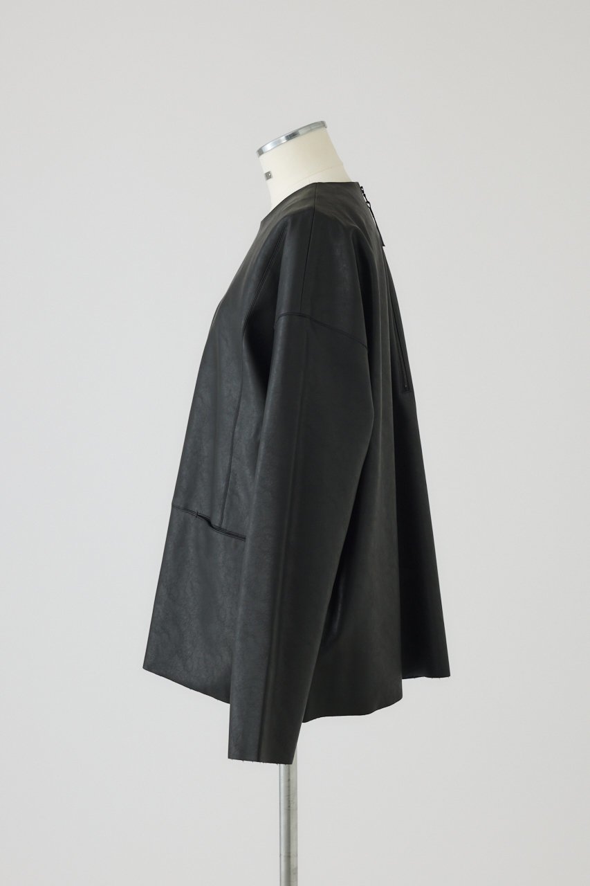 【リムアーク/RIM.ARK】のBox texture pullover/プルオーバー 人気、トレンドファッション・服の通販 founy(ファニー) 　ファッション　Fashion　レディースファッション　Fashion for Women　トップス・カットソー　Cut & Sew Tops　シャツ・ブラウス・オフィスカジュアル　Elegant Blouses & Button-Ups　カジュアルプルオーバー・ニットトップス　Pullovers & Knit Tops / Casual Pullovers　シンプル　Simple, Minimal　スリーブ　Sleeve, Long Sleeve / Short Sleeve　フロント　Front, Front Design　ボックス　Boxy, Box Shape　ポケット　Pocket, Pocket Detail　ロング　Long, Long-Length　A/W・秋冬　Autumn/Winter　other-3|ID: prp329100004683214 ipo3291000000033821363
