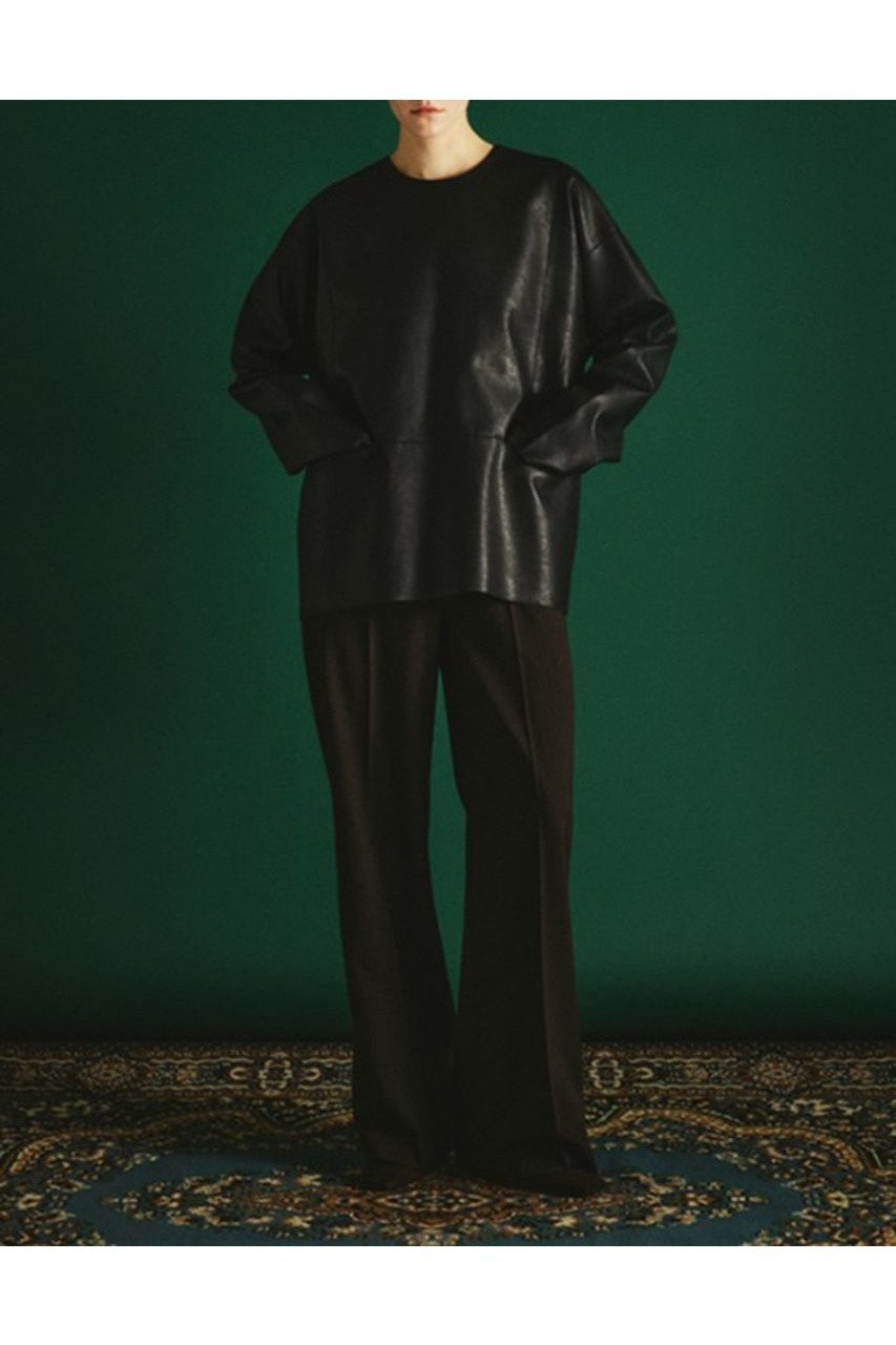 【リムアーク/RIM.ARK】のBox texture pullover/プルオーバー 人気、トレンドファッション・服の通販 founy(ファニー) 　ファッション　Fashion　レディースファッション　Fashion for Women　トップス・カットソー　Cut & Sew Tops　シャツ・ブラウス・オフィスカジュアル　Elegant Blouses & Button-Ups　カジュアルプルオーバー・ニットトップス　Pullovers & Knit Tops / Casual Pullovers　シンプル　Simple, Minimal　スリーブ　Sleeve, Long Sleeve / Short Sleeve　フロント　Front, Front Design　ボックス　Boxy, Box Shape　ポケット　Pocket, Pocket Detail　ロング　Long, Long-Length　A/W・秋冬　Autumn/Winter　other-5|ID: prp329100004683214 ipo3291000000033821365
