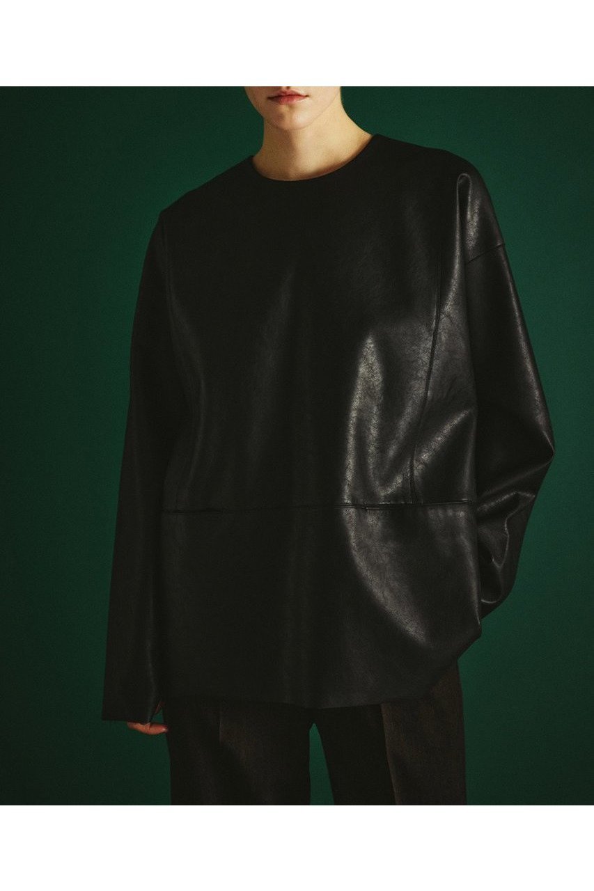 【リムアーク/RIM.ARK】のBox texture pullover/プルオーバー 人気、トレンドファッション・服の通販 founy(ファニー) 　ファッション　Fashion　レディースファッション　Fashion for Women　トップス・カットソー　Cut & Sew Tops　シャツ・ブラウス・オフィスカジュアル　Elegant Blouses & Button-Ups　カジュアルプルオーバー・ニットトップス　Pullovers & Knit Tops / Casual Pullovers　シンプル　Simple, Minimal　スリーブ　Sleeve, Long Sleeve / Short Sleeve　フロント　Front, Front Design　ボックス　Boxy, Box Shape　ポケット　Pocket, Pocket Detail　ロング　Long, Long-Length　A/W・秋冬　Autumn/Winter　other-7|ID: prp329100004683214 ipo3291000000033821367