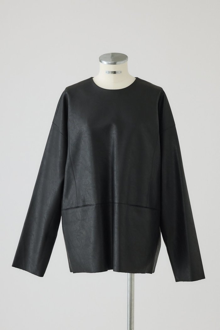 【リムアーク/RIM.ARK】のBox texture pullover/プルオーバー インテリア・キッズ・メンズ・レディースファッション・服の通販 founy(ファニー) https://founy.com/ ファッション Fashion レディースファッション Fashion for Women トップス・カットソー Cut & Sew Tops シャツ・ブラウス・オフィスカジュアル Elegant Blouses & Button-Ups カジュアルプルオーバー・ニットトップス Pullovers & Knit Tops / Casual Pullovers シンプル Simple, Minimal スリーブ Sleeve, Long Sleeve / Short Sleeve フロント Front, Front Design ボックス Boxy, Box Shape ポケット Pocket, Pocket Detail ロング Long, Long-Length A/W・秋冬 Autumn/Winter |ID: prp329100004683214 ipo3291000000036004489