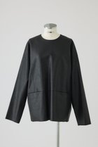 【リムアーク/RIM.ARK】のBox texture pullover/プルオーバー ブラック|ID:prp329100004683214