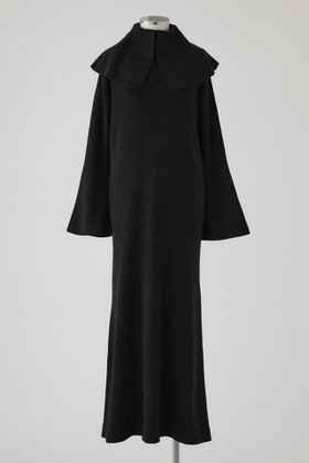 【リムアーク/RIM.ARK】 Long high collar knit dress/ニットドレス人気、トレンドファッション・服の通販 founy(ファニー) ファッション Fashion レディースファッション Fashion for Women ワンピース Dresses フォーマル・パーティードレス・結婚式用ドレス Elegant & Casual Dresses チュニック Tunic Tops & Dresses チュニック Tunic, Long Top ドレス Dress, One-Piece ロング Long, Long-Length |ID:prp329100004683215