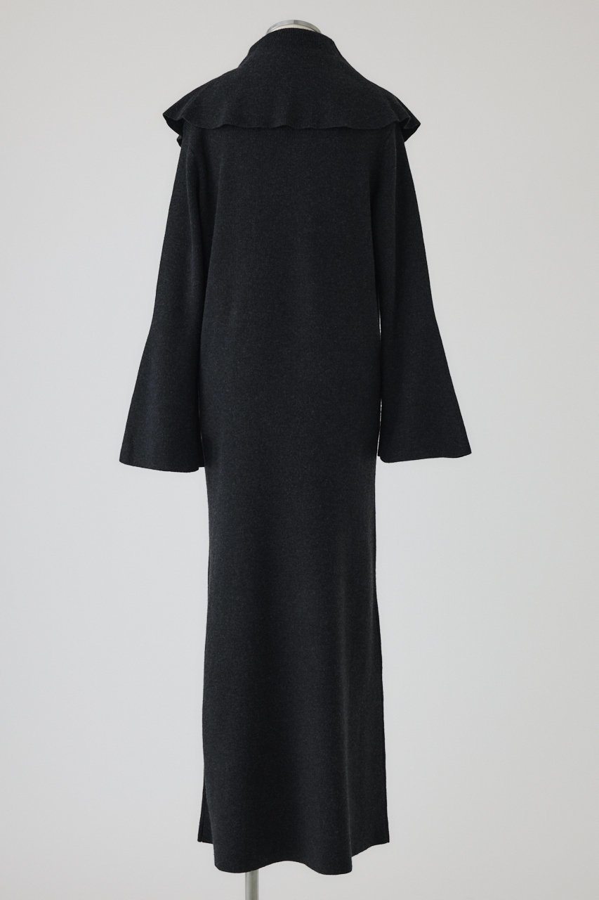 【リムアーク/RIM.ARK】のLong high collar knit dress/ニットドレス 人気、トレンドファッション・服の通販 founy(ファニー) 　ファッション　Fashion　レディースファッション　Fashion for Women　ワンピース　Dresses　フォーマル・パーティードレス・結婚式用ドレス　Elegant & Casual Dresses　チュニック　Tunic Tops & Dresses　チュニック　Tunic, Long Top　ドレス　Dress, One-Piece　ロング　Long, Long-Length　other-4|ID: prp329100004683215 ipo3291000000033821373