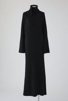 【リムアーク/RIM.ARK】のLong high collar knit dress/ニットドレス ブラック|ID: prp329100004683215 ipo3291000000035452432