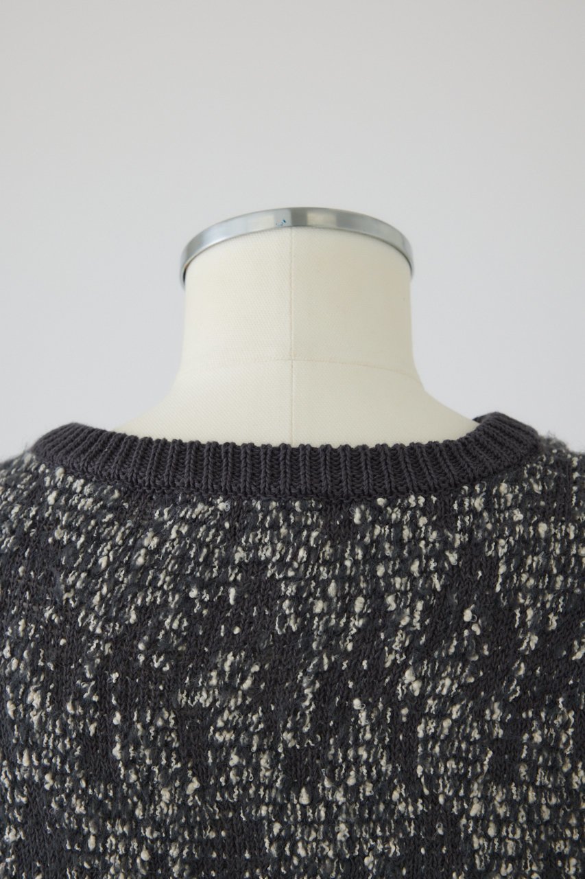 【リムアーク/RIM.ARK】のWaist switching knit tops/ニット 人気、トレンドファッション・服の通販 founy(ファニー) 　ファッション　Fashion　レディースファッション　Fashion for Women　トップス・カットソー　Cut & Sew Tops　ニット　Knit Tops & Sweaters　カジュアルプルオーバー・ニットトップス　Pullovers & Knit Tops / Casual Pullovers　ジャカード／ジャガード　Jacquard, Woven Pattern　フロント　Front, Front Design　other-6|ID: prp329100004683216 ipo3291000000033821385