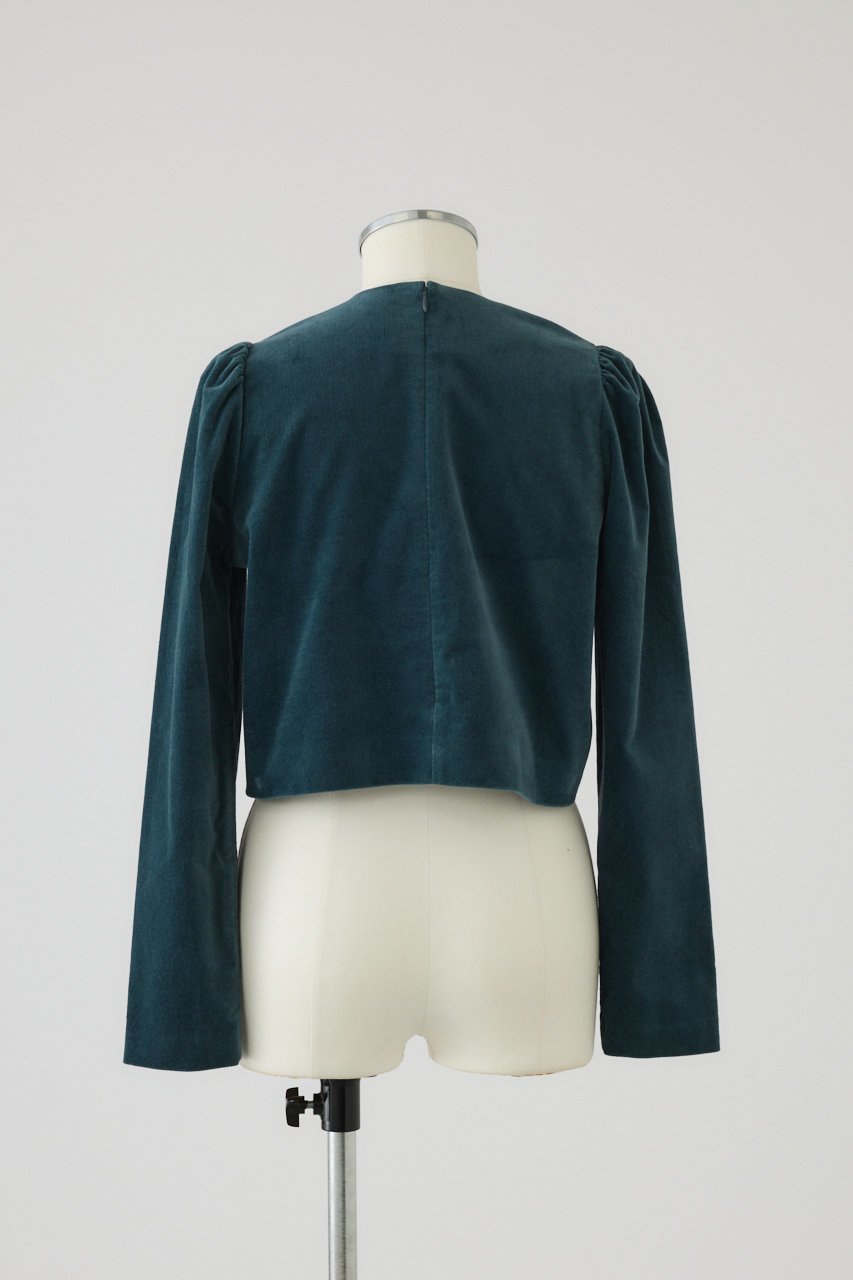 【リムアーク/RIM.ARK】のPuff corduroy compact tops/トップス 人気、トレンドファッション・服の通販 founy(ファニー) 　ファッション　Fashion　レディースファッション　Fashion for Women　トップス・カットソー　Cut & Sew Tops　シャツ・ブラウス・オフィスカジュアル　Elegant Blouses & Button-Ups　コンパクト　Compact, Small Size　スリーブ　Sleeve, Long Sleeve / Short Sleeve　バランス　Balance, Style Balance　モダン　Modern, Contemporary　ロング　Long, Long-Length　other-4|ID: prp329100004683217 ipo3291000000033821393