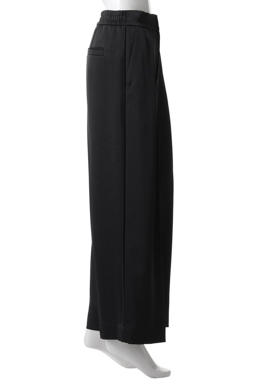 【アンクレイヴ/uncrave】のシャイニーダブルサテン ワイドパンツ 人気、トレンドファッション・服の通販 founy(ファニー) 　ファッション　Fashion　レディースファッション　Fashion for Women　パンツ　Pants & Trousers　サテン　Satin, Glossy Fabric　ダブル　Double, Double-Breasted　ドレープ　Drape, Draping Fabric　パイピング　Piping, Trim Design　ワイド　Wide, Wide Fit　ワッシャー　Washer, Crinkled Finish　other-6|ID: prp329100004683227 ipo3291000000033927423