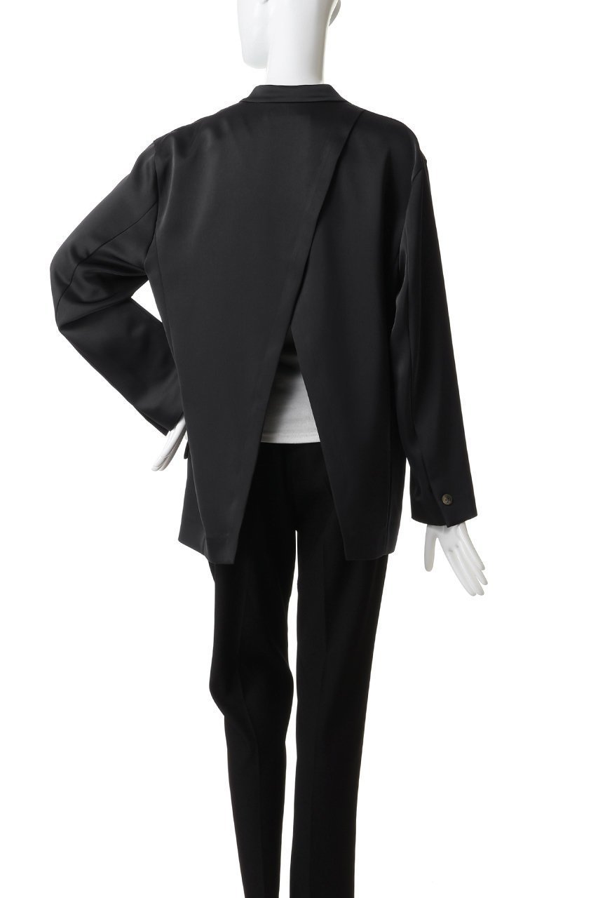 【アンクレイヴ/uncrave】のシャイニーダブルサテン ジャケット 人気、トレンドファッション・服の通販 founy(ファニー) ファッション Fashion レディースファッション Fashion for Women アウター Coat / Outerwear Collection レディースジャケット・軽アウター Jackets サテン Satin, Glossy Fabric ジャケット Jacket, Outerwear スリット Slit, Slit Detail ダブル Double, Double-Breasted ドレープ Drape, Draping Fabric ワッシャー Washer, Crinkled Finish other-4|ID: prp329100004683228 ipo3291000000033927430