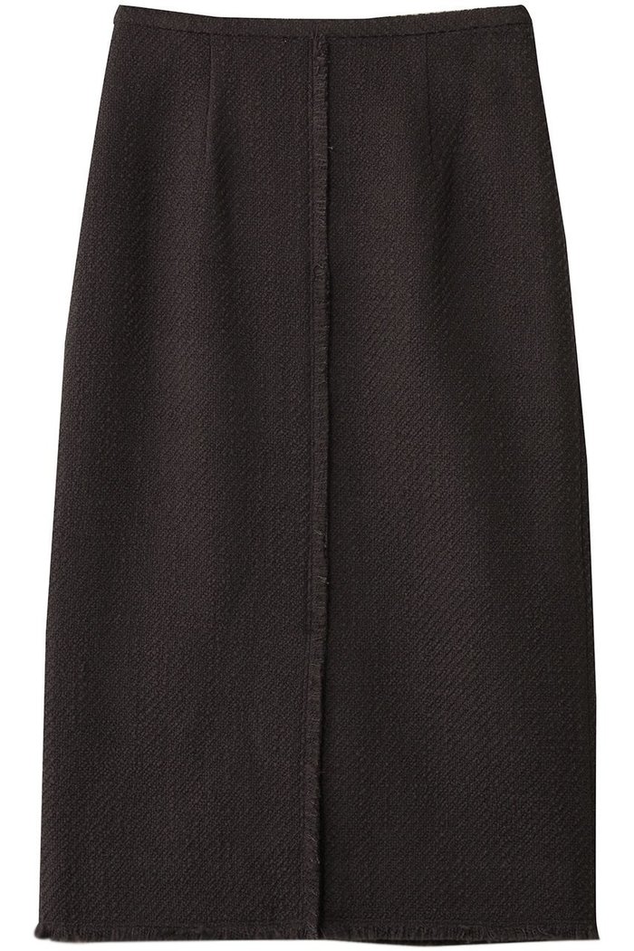 【ベイジ,/BEIGE,】のMULLIN / ウールツイードフロントベントスカート インテリア・キッズ・メンズ・レディースファッション・服の通販 founy(ファニー) https://founy.com/ ファッション Fashion レディースファッション Fashion for Women スカート Skirts ジャケット Jacket, Outerwear センター Center, Center Line ツイード Twill, Twill Weave フォーマル Formal, Dressy フリンジ Fringe, Tassel エレガント 上品 Elegant |ID: prp329100004683232 ipo3291000000035869261