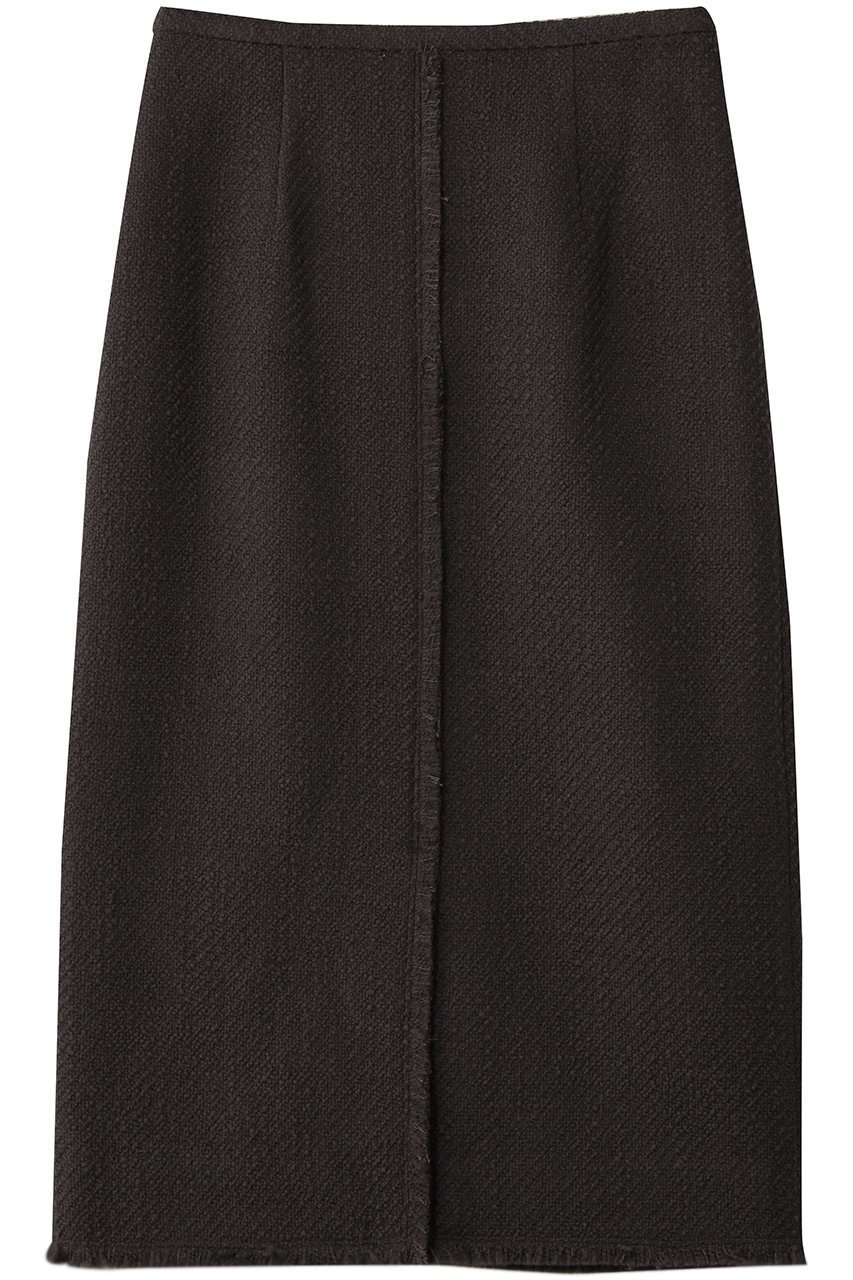 【ベイジ,/BEIGE,】のMULLIN / ウールツイードフロントベントスカート 人気、トレンドファッション・服の通販 founy(ファニー) 　ファッション　Fashion　レディースファッション　Fashion for Women　スカート　Skirts　ジャケット　Jacket, Outerwear　センター　Center, Center Line　ツイード　Twill, Twill Weave　フォーマル　Formal, Dressy　フリンジ　Fringe, Tassel　エレガント 上品　Elegant　 other-1|ID: prp329100004683232 ipo3291000000035869261