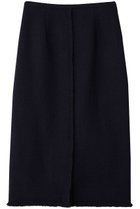 【ベイジ,/BEIGE,】のMULLIN / ウールツイードフロントベントスカート Midnight|ID: prp329100004683232 ipo3291000000036040222