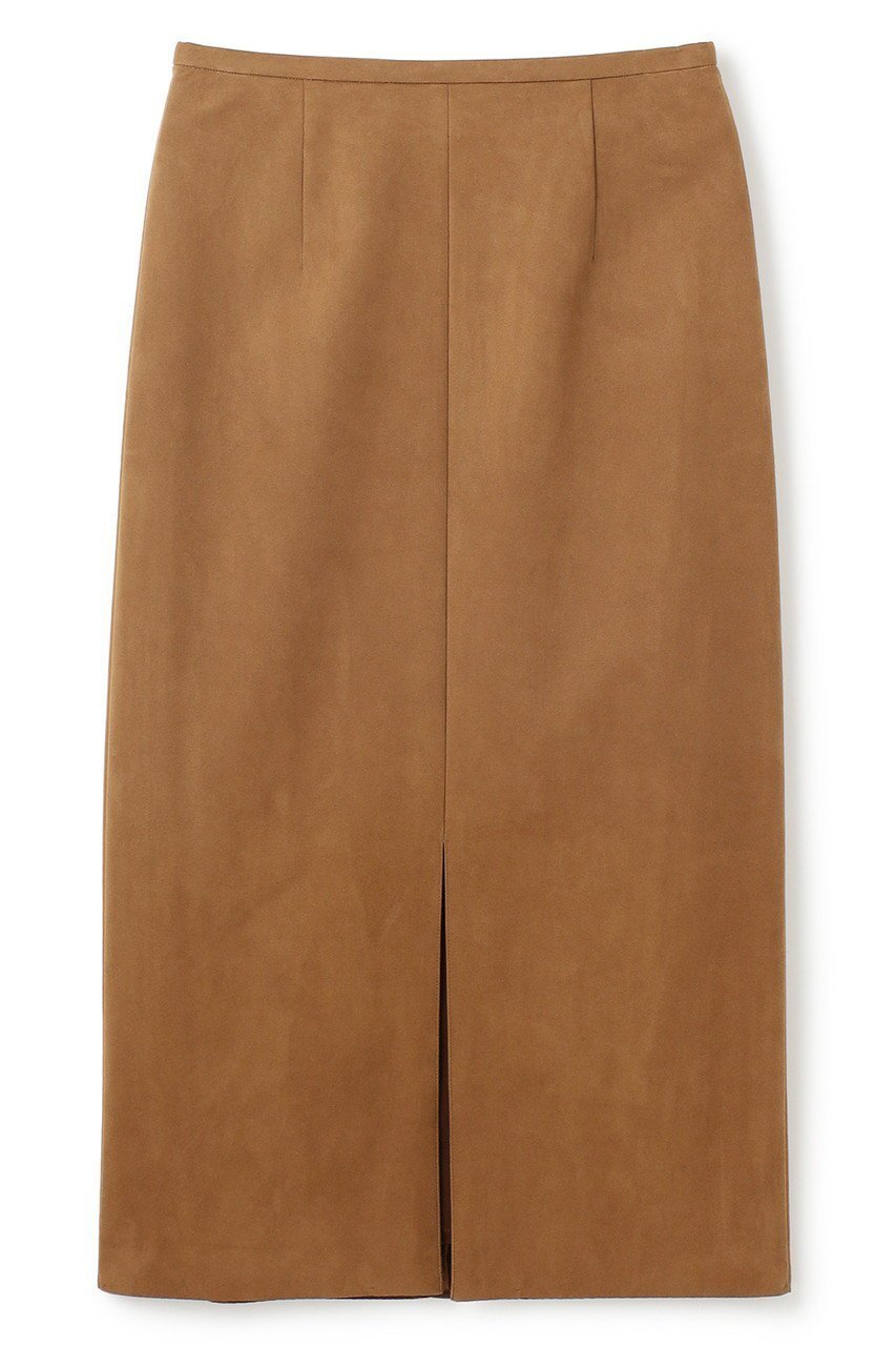 【ベイジ,/BEIGE,】のCISCO / フェイクスエードIラインスカート インテリア・キッズ・メンズ・レディースファッション・服の通販 founy(ファニー) 　ファッション　Fashion　レディースファッション　Fashion for Women　スカート　Skirts　ロングスカート　Long Skirts / Maxi & Midi Skirts　なめらか　Smooth, Silky Texture　ストレート　Straight, Straight Cut　スリット　Slit, Slit Detail　ロング　Long, Long-Length　新作・新入荷　New Arrivals / New In　Camel|ID: prp329100004683238 ipo3291000000033822018