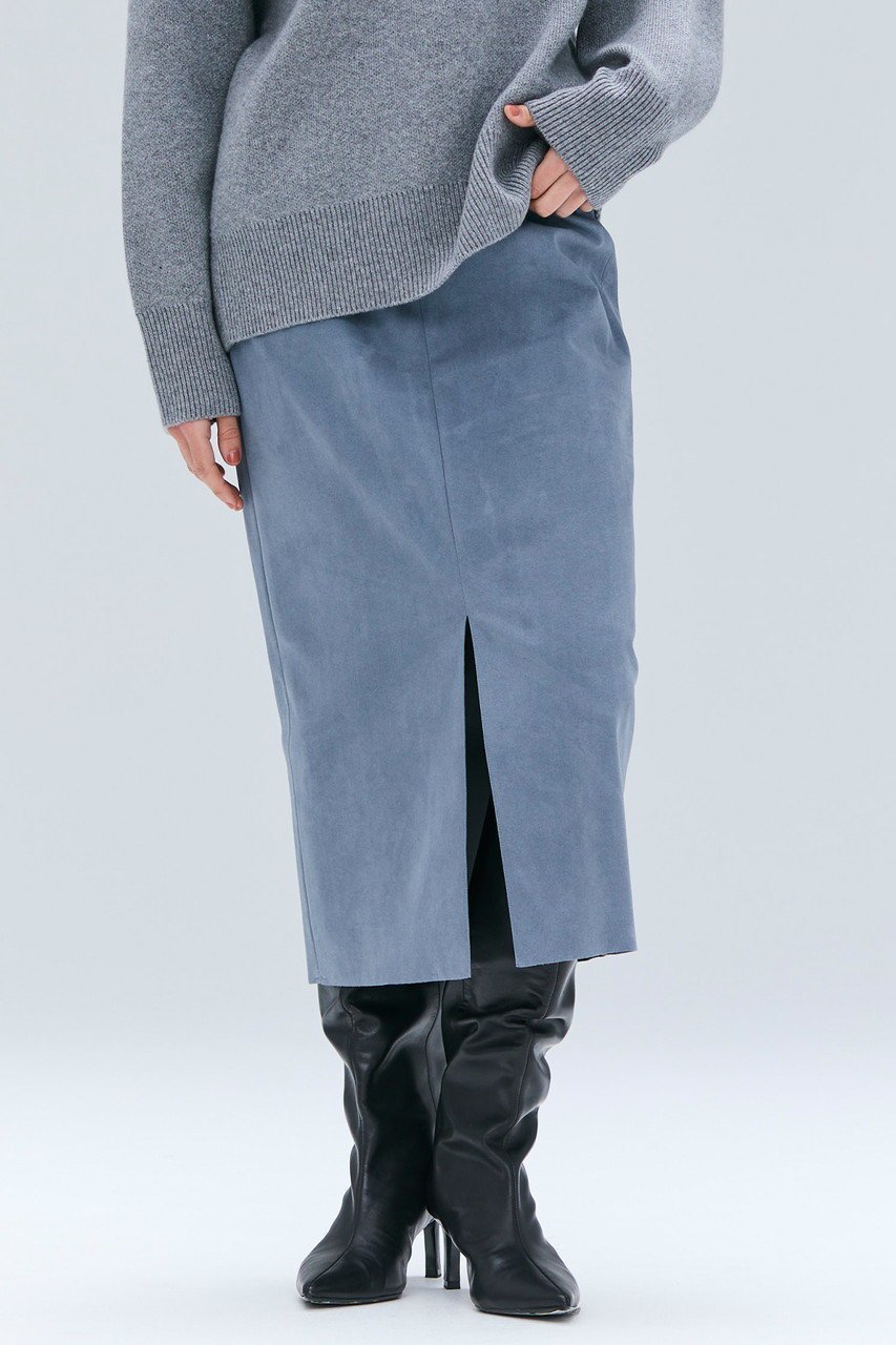 【ベイジ,/BEIGE,】のCISCO / フェイクスエードIラインスカート 人気、トレンドファッション・服の通販 founy(ファニー) 　ファッション　Fashion　レディースファッション　Fashion for Women　スカート　Skirts　ロングスカート　Long Skirts / Maxi & Midi Skirts　なめらか　Smooth, Silky Texture　ストレート　Straight, Straight Cut　スリット　Slit, Slit Detail　ロング　Long, Long-Length　新作・新入荷　New Arrivals / New In　other-3|ID: prp329100004683238 ipo3291000000033822021