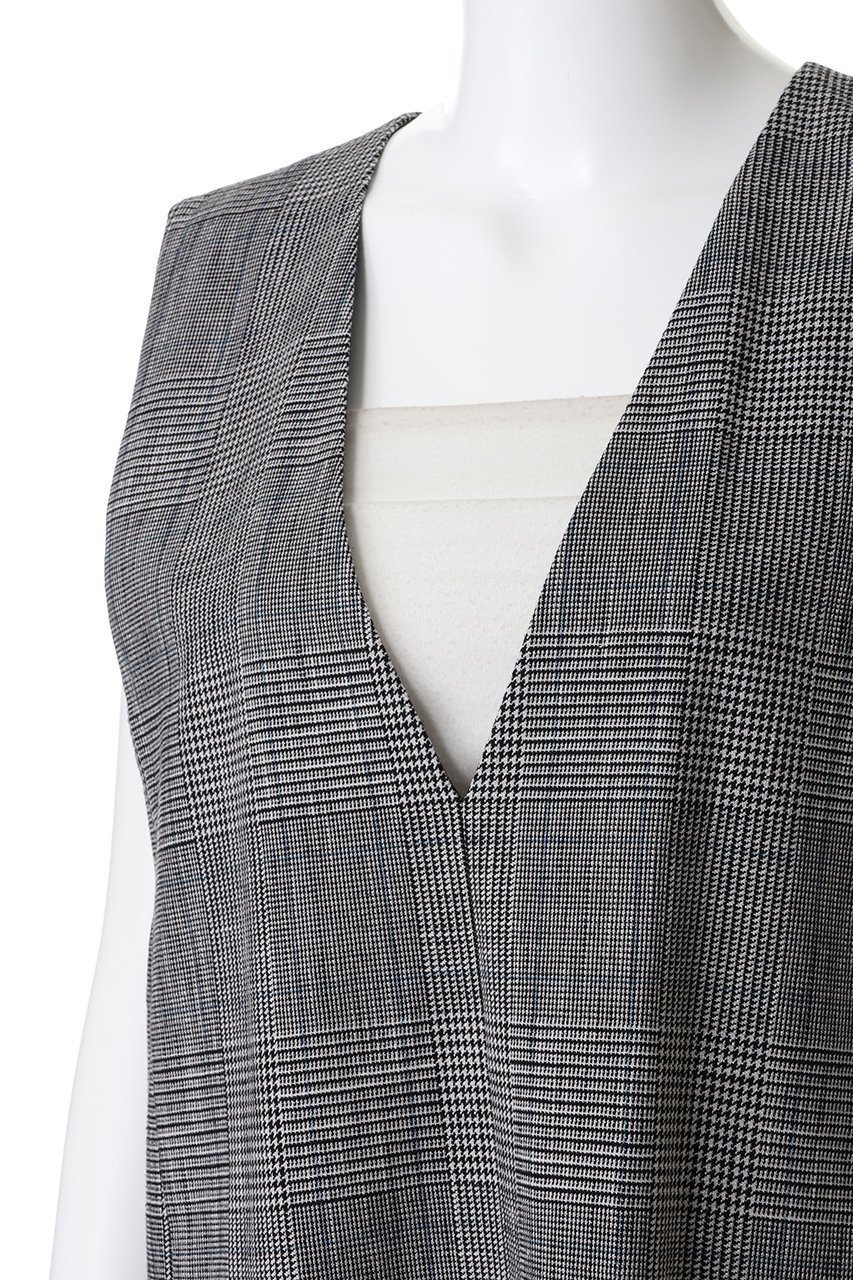 【アンクレイヴ/uncrave】のグレンチェック ワンピース 人気、トレンドファッション・服の通販 founy(ファニー)  ファッション Fashion レディースファッション Fashion for Women ワンピース Dresses チュニック Tunic Tops & Dresses イエロー Yellow シンプル Simple, Minimal スリット Slit, Slit Detail チェック Check, Plaid, Tartan チュニック Tunic, Long Top ロング Long, Long-Length ワイド Wide, Wide Fit 今季 This Season, Current Season other-5|ID: prp329100004683239 ipo3291000000033927452