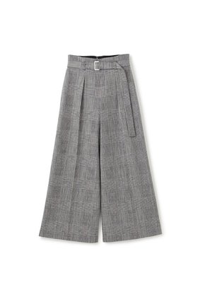 【アンクレイヴ/uncrave】 【9/10 12:00販売開始】グレンチェック ワイドパンツ人気、トレンドファッション・服の通販 founy(ファニー) ファッション Fashion レディースファッション Fashion for Women パンツ Pants & Trousers イエロー Yellow セットアップ Set-Up, Coordinated Outfit チェック Check, Plaid, Tartan ワイド Wide, Wide Fit |ID:prp329100004683240