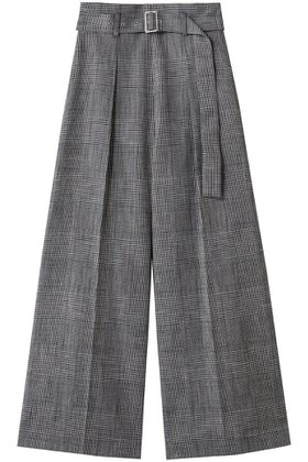 【アンクレイヴ/uncrave】 グレンチェック ワイドパンツ人気、トレンドファッション・服の通販 founy(ファニー) ファッション Fashion レディースファッション Fashion for Women パンツ Pants & Trousers イエロー Yellow セットアップ Set-Up, Coordinated Outfit チェック Check, Plaid, Tartan ワイド Wide, Wide Fit |ID:prp329100004683240