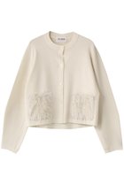 【マリリンムーン/MARILYN MOON】の【SOI-MeME】シアーフリンジコクーンカーディガン アイボリー|ID: prp329100004684610 ipo3291000000036128454