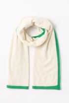 【エレガンセーゼ/ELEGANCESE】のMeshカシミヤストール ホワイト/グリーン|ID: prp329100004684612 ipo3291000000033830463