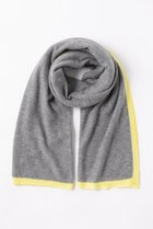 【エレガンセーゼ/ELEGANCESE】のMeshカシミヤストール ライトグレー/イエロー|ID: prp329100004684612 ipo3291000000033830464